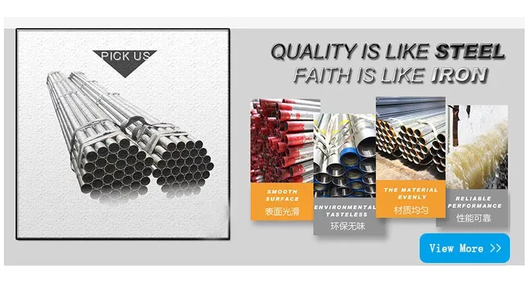 Steel Tube Round Square Rectangular Tube Galvanized Pipe