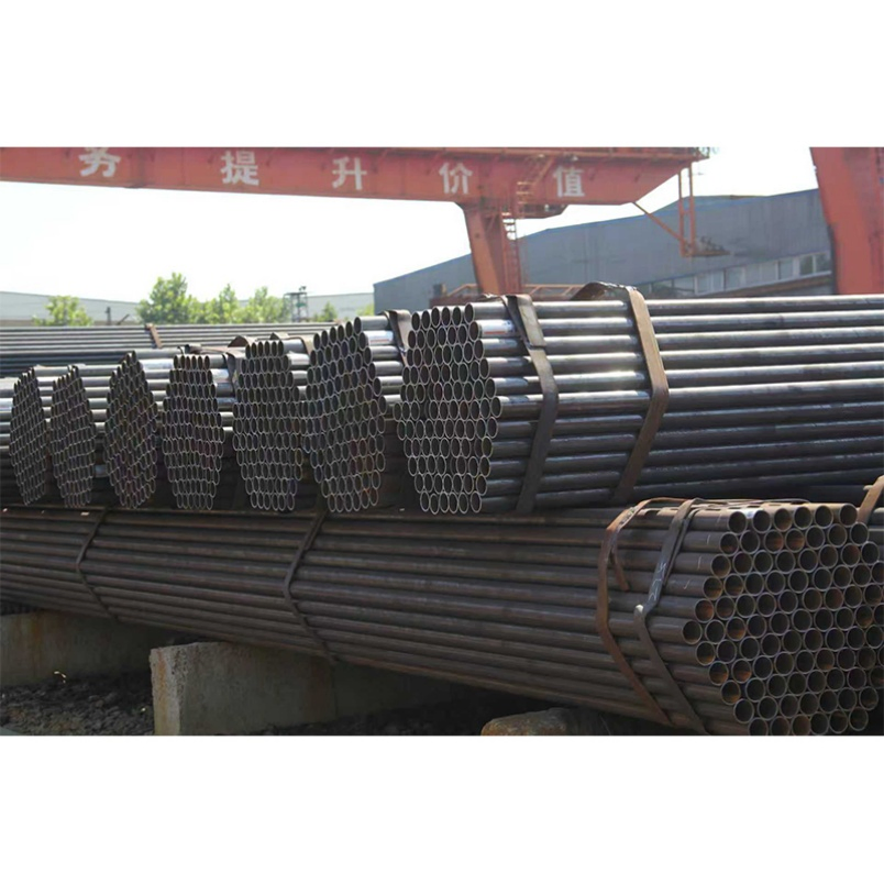 High Strength Carbon Steel Building Construction Stable ERW Steel Pipe
