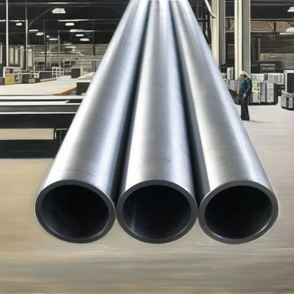 Factory Stock ASTM Standard 300 Series Stainless Steel Inox Square and Rectangular Round Welded Tube Pipe