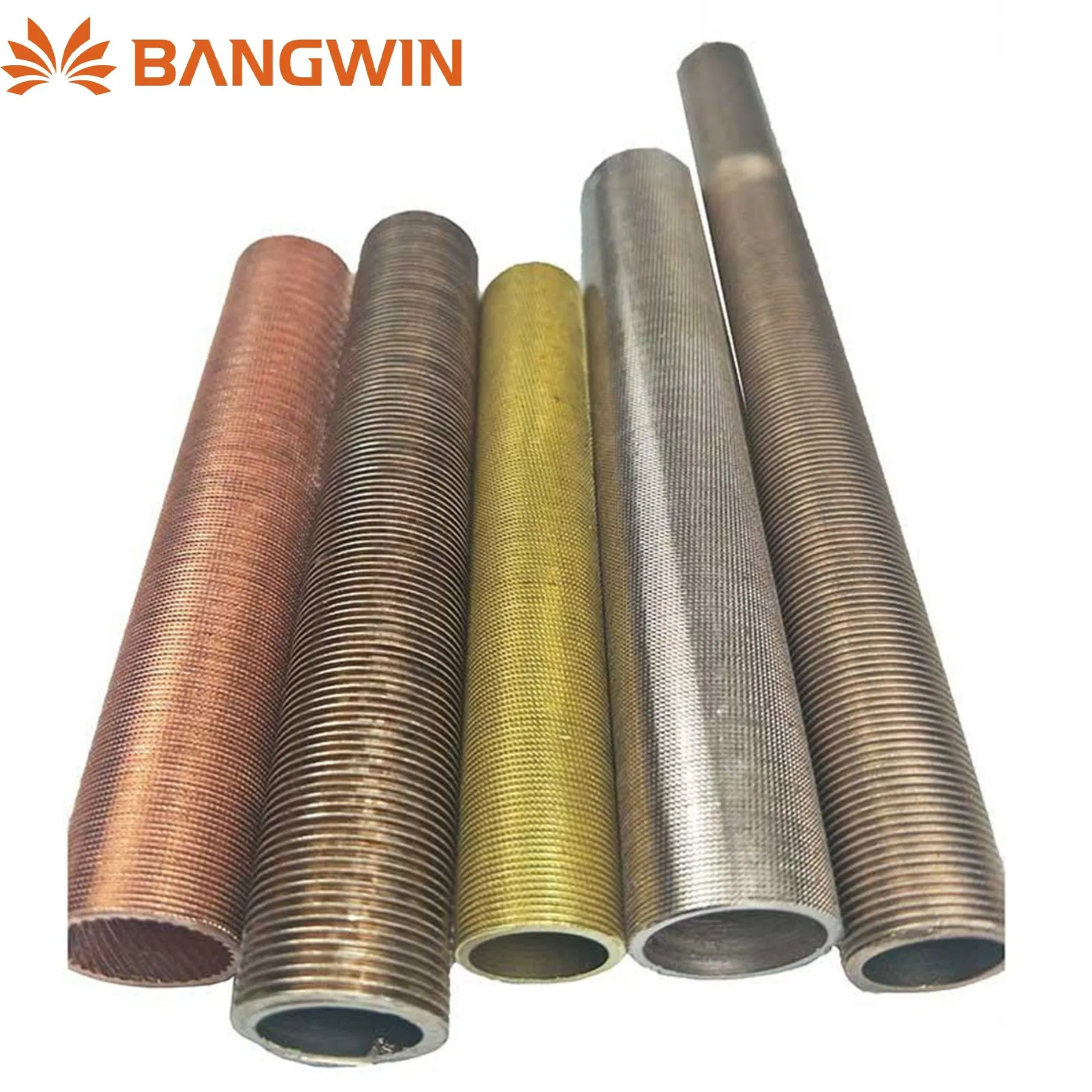 China Supplier High Frequency Spiral L Ll G Type Welded Stainless Steel/ Copper / Carbon Steel Embedded Fin Tubes Exchanger Heat Finned Tube