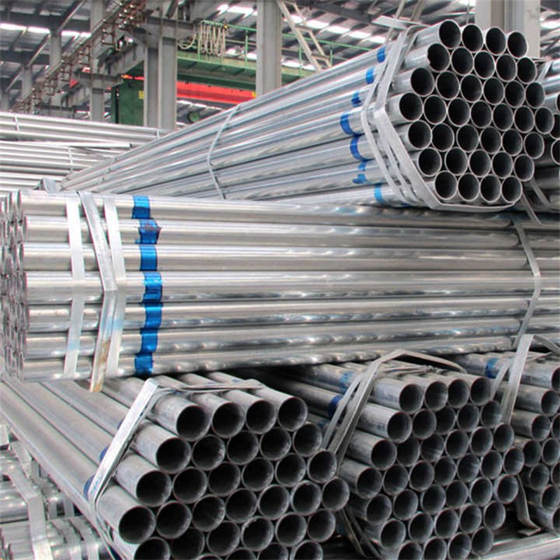 Galvanized Steel Pipe Scaffolding Round Hot Dipped Gi Pipe for Building ASTM Pre Galvanized Steel Tube