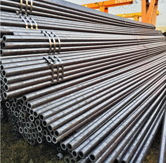 ASTM Standard A53 Ms Carbon 3m 6m 9m 12m Length Round Hot Rolled Seamless Steel Pipe