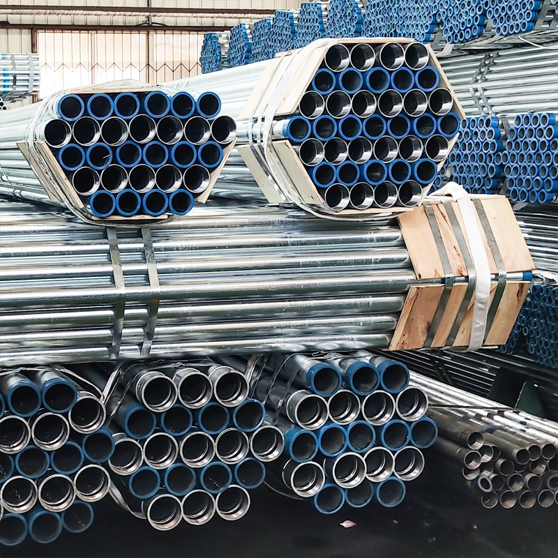 BS1387 En10255 Class B Medium Thickness Galvanized Pipes DN15 to DN 100mm Carbon Steel Pipe Price Per Ton