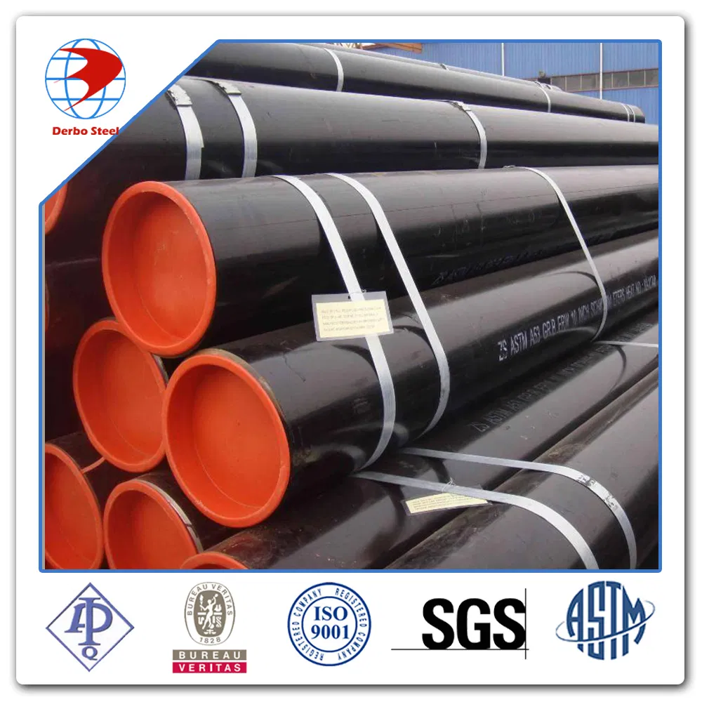 All Sizes Available ASTM A53 B Carbon Steel ERW Steel Pipe