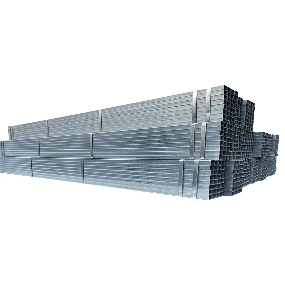 Rust-Resistant and Long Life Square Galvanized Rectangular Steel Pipe for Structural Tubes