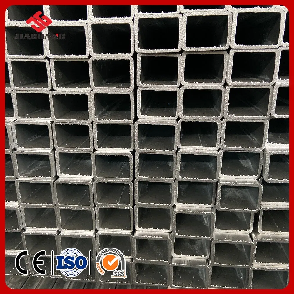 ASTM A513 A36 A500 Gi Galvanize Carbon Steel/ 0.6mm-2.0mm Alloy Steel Tube Square Low-Carbon/Seamless/Welded/ Construction Engineering Rectangular Pipe