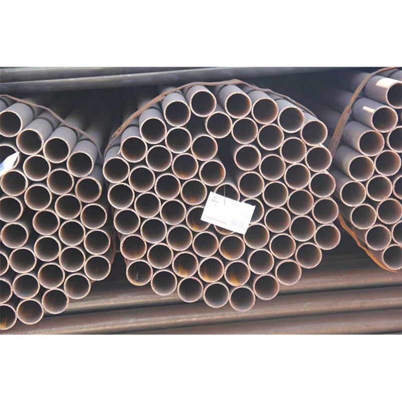 High Strength Carbon Steel Building Construction Stable ERW Steel Pipe
