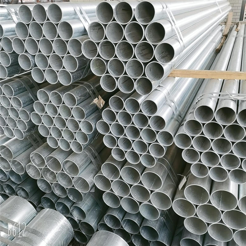 High Stability Zinc Coated Tubing Irrigation Lines Water Distribution Light Engineering Construction Agricultural System Applications Galvanized Steel Pipe