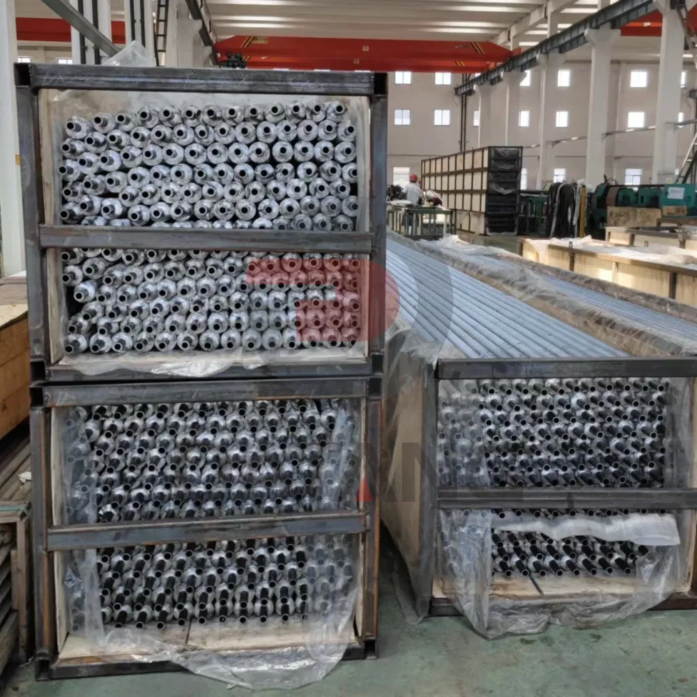 Datang Copper C1100/ Aluminium A1100, A1060 Fins G Type Embedded Finned Tube for Air Cooled Heat Exchanger, Air Coolers