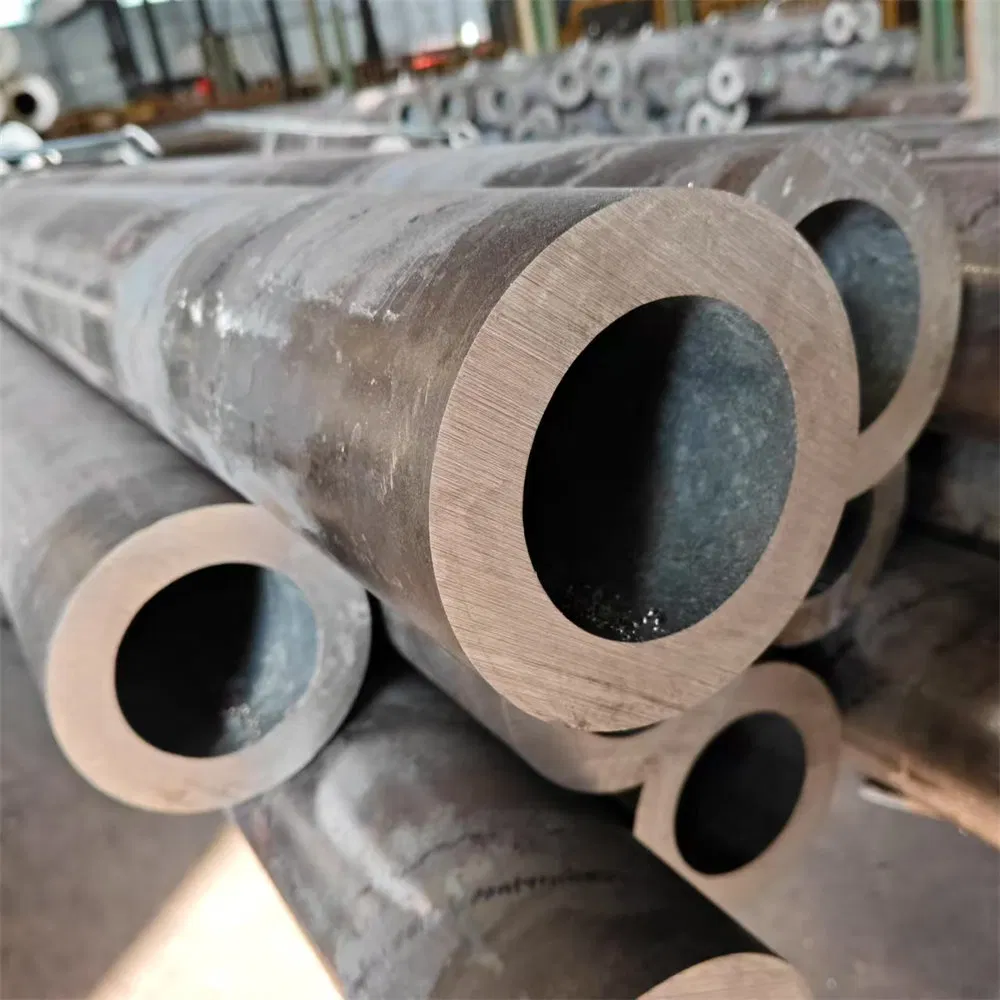 ASTM Standard A53 Ms Carbon 3m 6m 9m 12m Length Round Hot Rolled Seamless Steel Pipe
