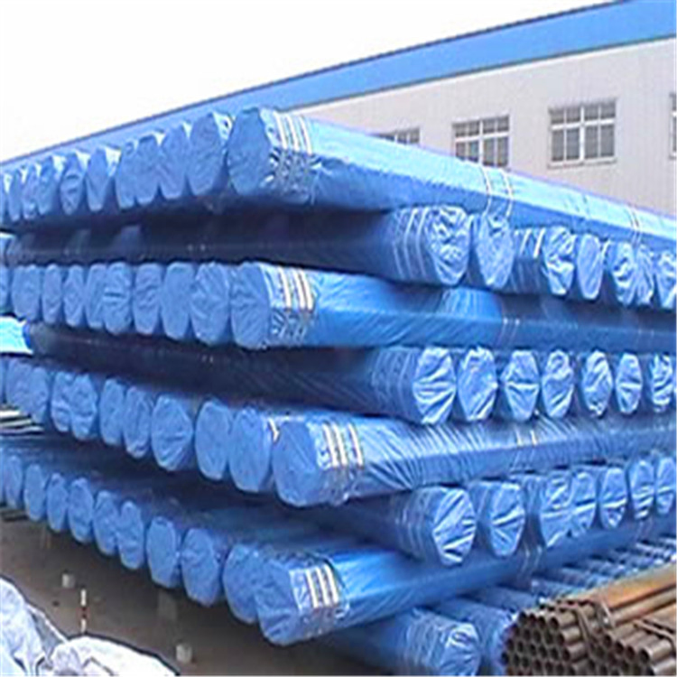 Welded Pipe Workroom O. D.: 32mm/ W. T.: 1.0mm-3.25mm/Length: 4m-10m ERW Steel Pipe Factory