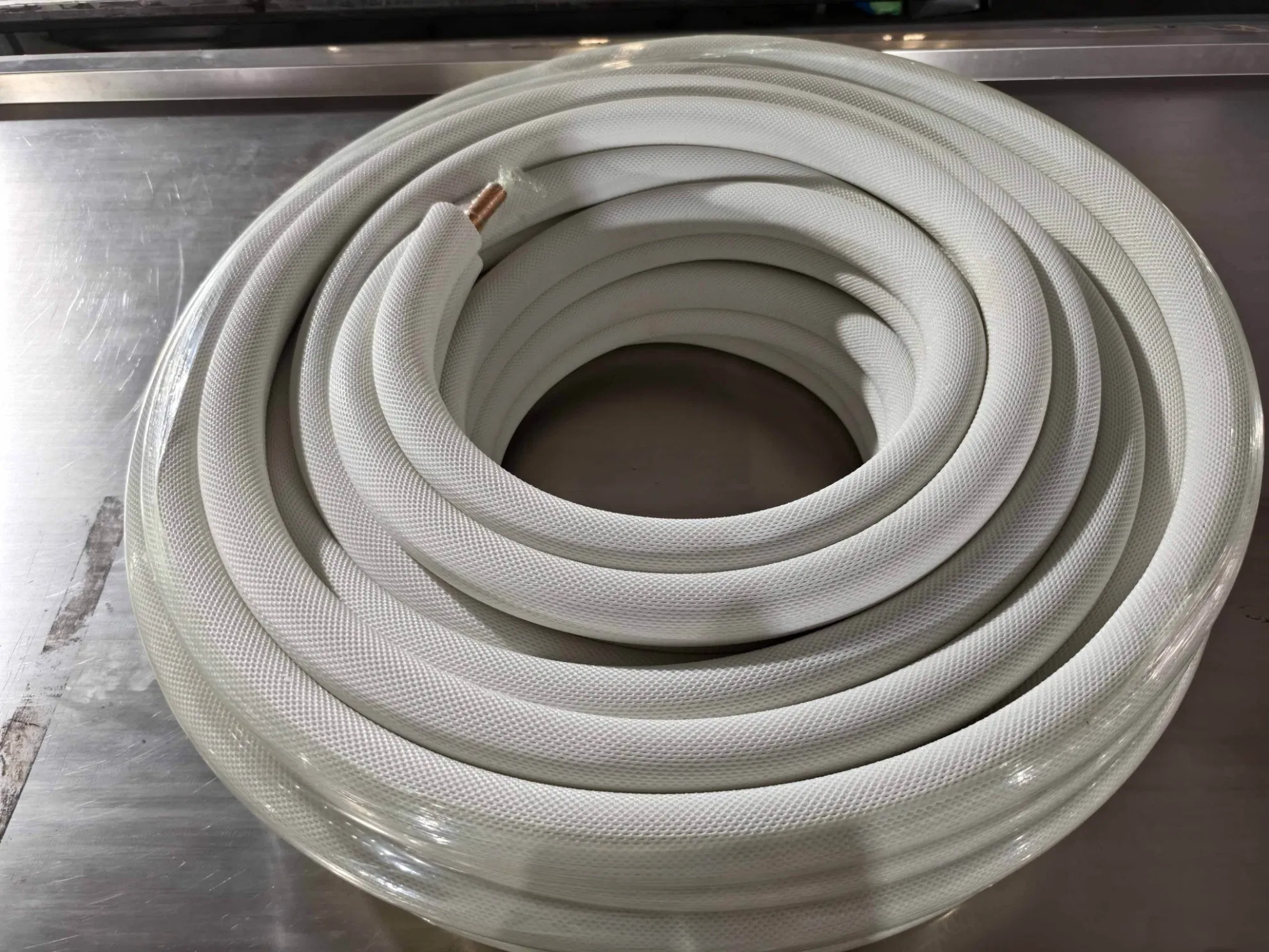 USA Top Quality 1/4" 3/8" 7/8" Insulated Black Rubber Copper Pipe Air Conditioner Line Set