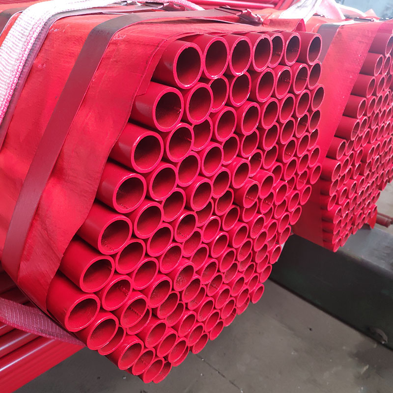 Grooved ERW Epoxy Painted Welded Steel Pipe for Fire Fighting