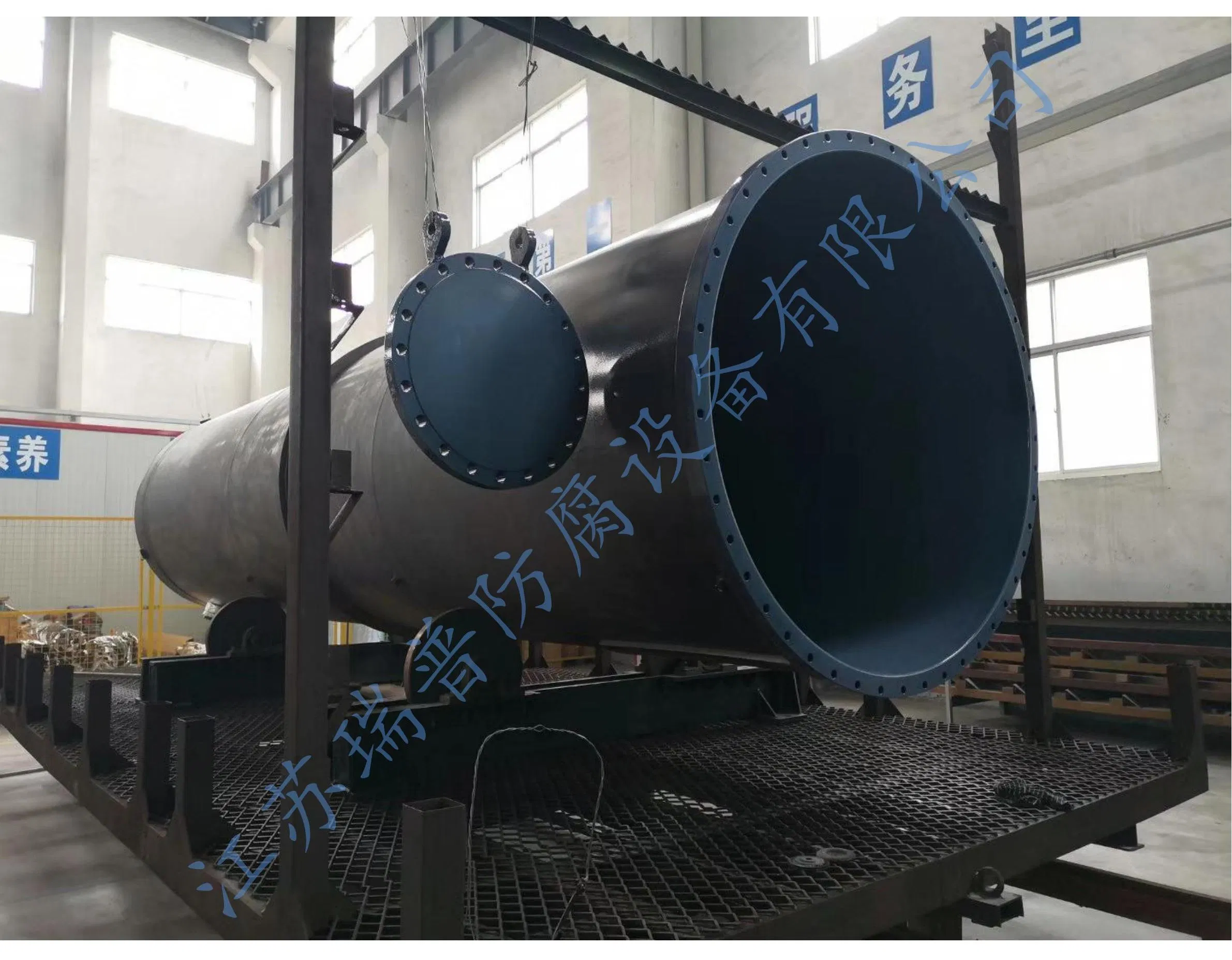 Large Diameter PTFE Lined Steel Chemical Corrosion-Resistant Pipes