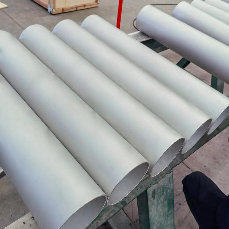Large Diameter Stainless Steel Seamless Pipe for Power Plant Boilers with Od 450mm to 630mm ASTM A213 Certified Supplier