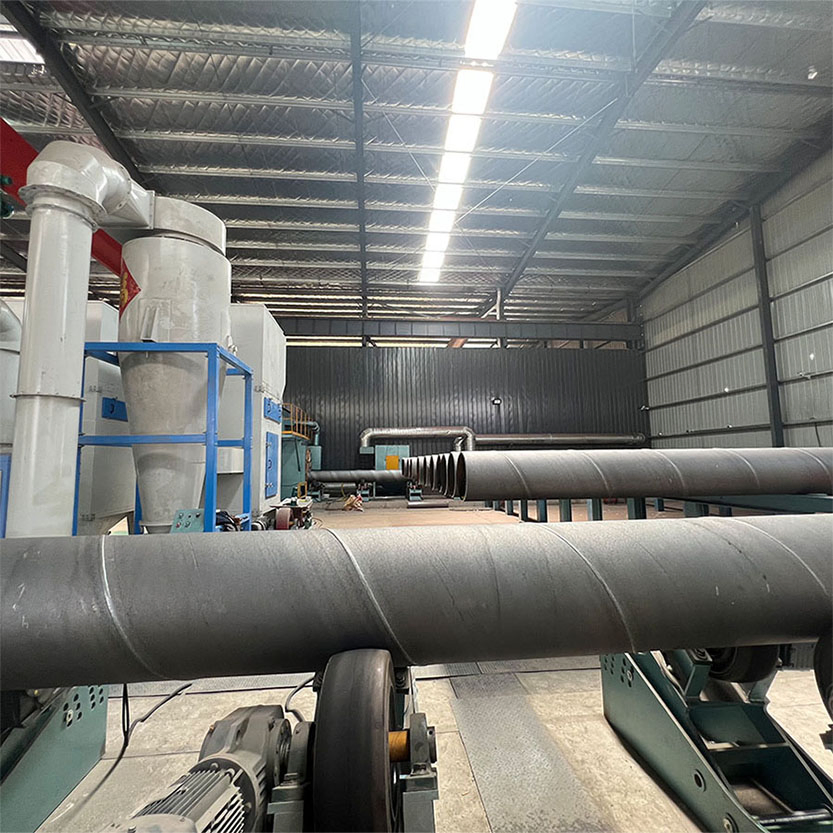 Anti-Corrosion SSAW Steel Pipe for Underground Sewage Drainage