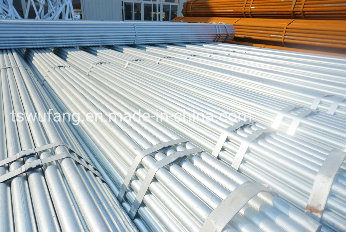 BS En 39 6m Steel Tube Size Scaffolding Pipe