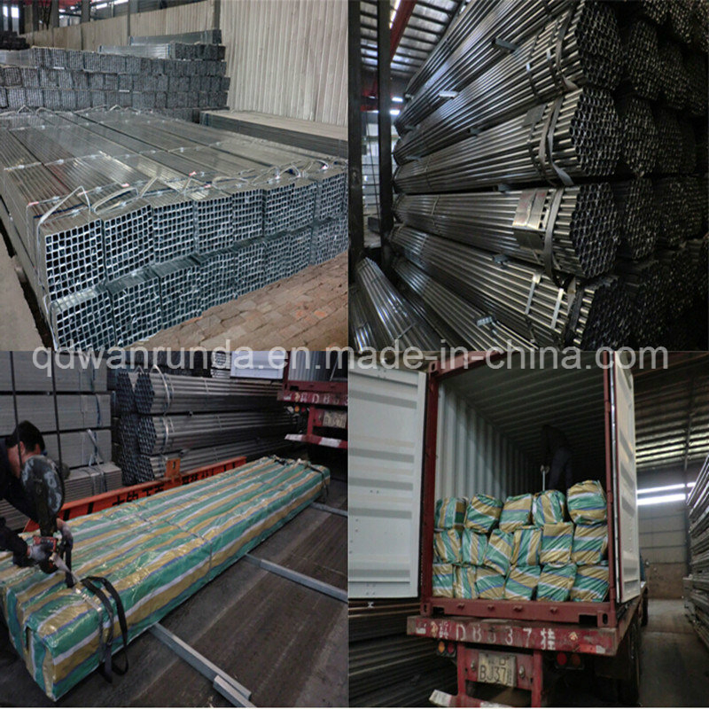 20X20mm Galvanized Steel Pipe for Making Furniture