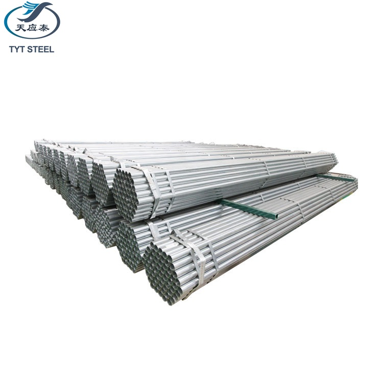 En 10219 Pre-Galvanized Steel Pipe - Z120 Coating for Structural Construction &amp; Scaffolding Systems