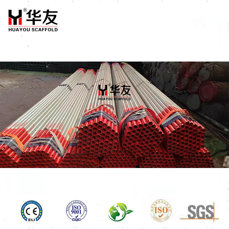 BS1139 En39 En10219 Steel Tube Hollow Section Round Pipe Scaffolding Galvanized Steel Pipe