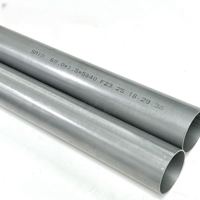 Factory Price SA1d 1.5mm 2.0mm Customizable ERW Welded Aluminized Steel Tube Pipe for Exhaust Muffler