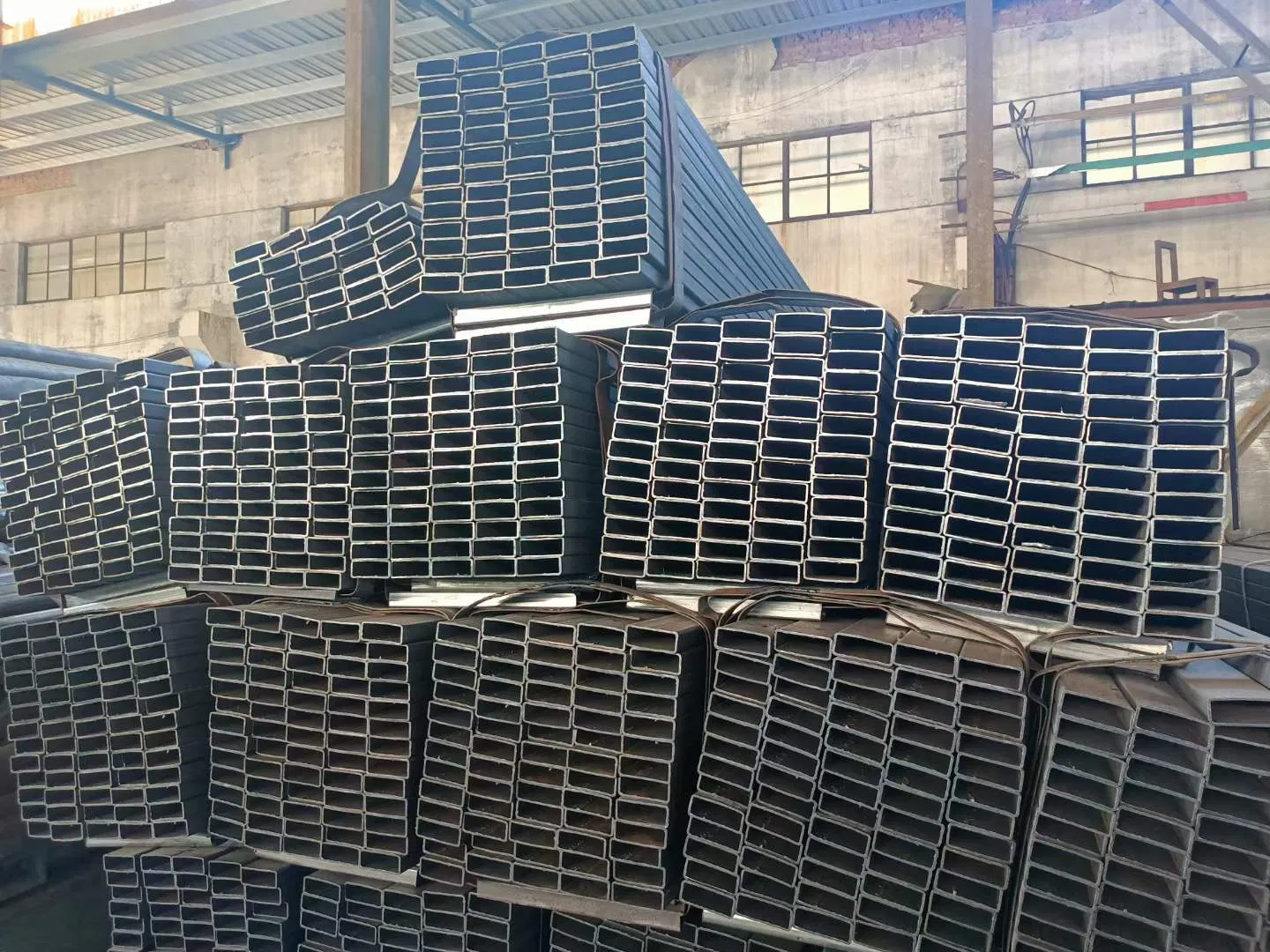 Hot Sale En10219 S235 S275 S355 Shs Rhs Square black Pre-galvanized Steel Pipe