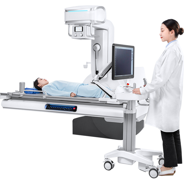 Xray Medical Radiology Equipment 80kw Digital Mobile Dynamic Dr Digital Fluoroscopy