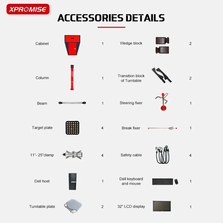 Accessories List