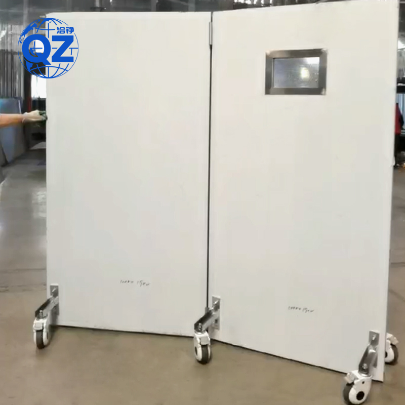 Medical Equipment X Ray Protection Mobile Lead Barrier with Lead Glass Winow