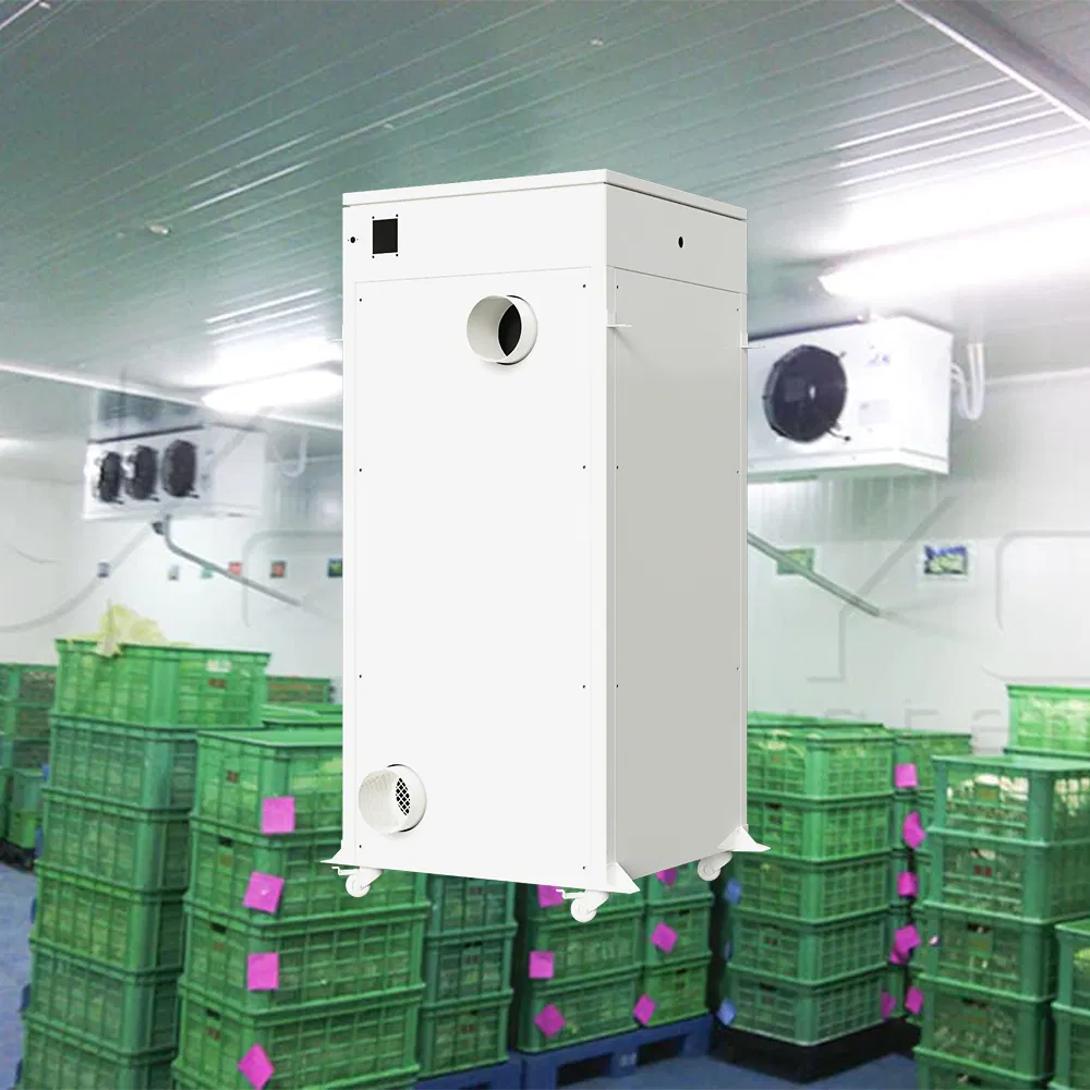 Pipe-Array Non-Frosting Coffee Cherry Fermentation Rooms Solution with Multi-Spectral Imaging