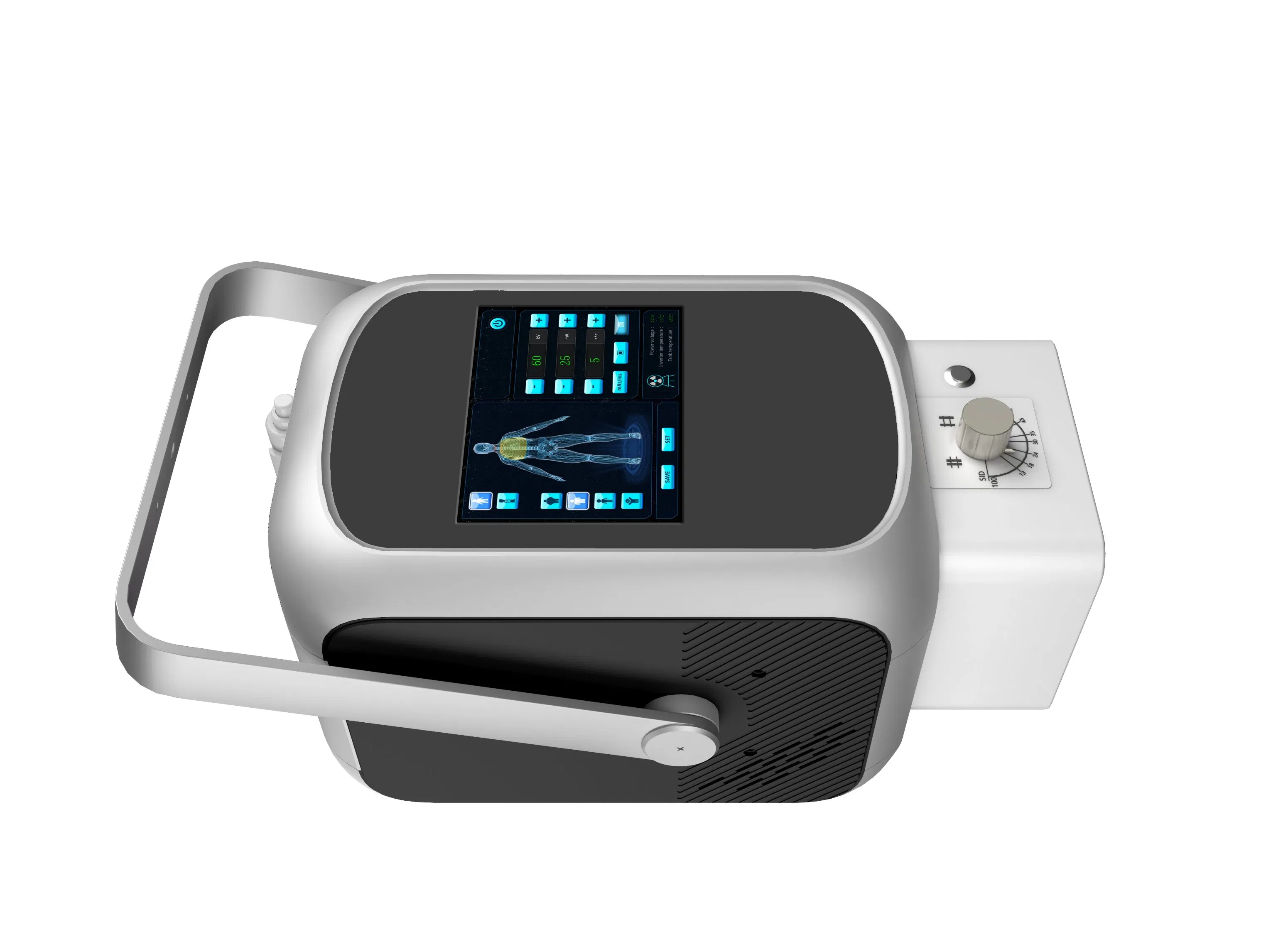 High Frequency Medical 160mA Mobile Portable X Ray Unit X-ray Device 8kw Xray Portable