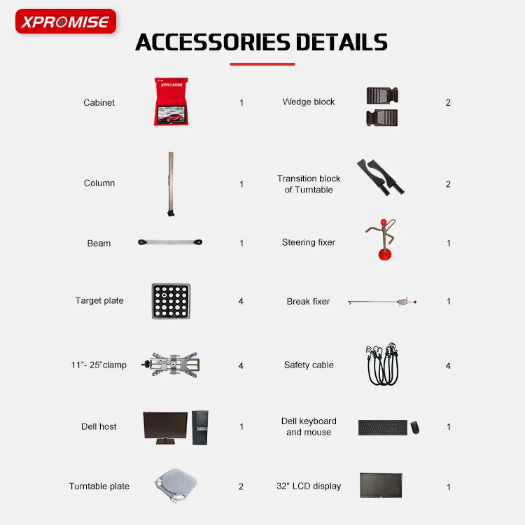 Accessories List