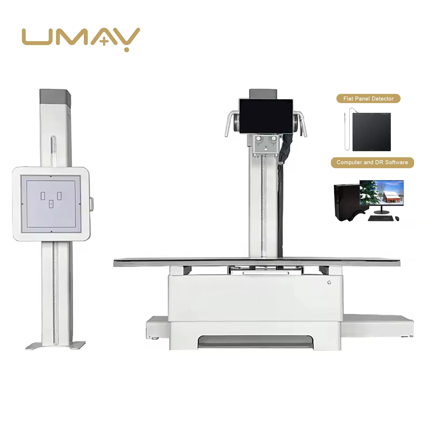Advanced 32kw High Frequency Digital X-ray Radiography System