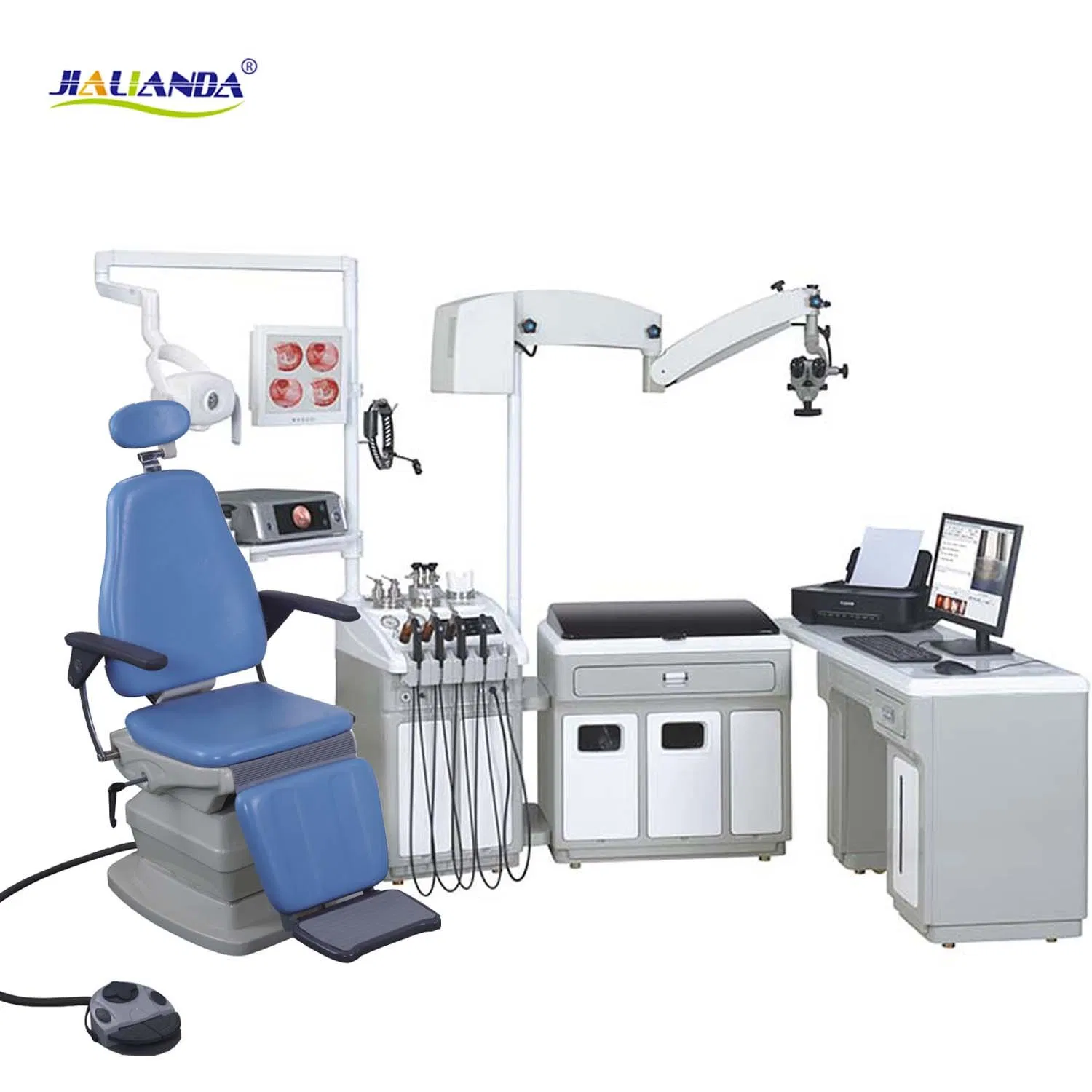 Full System Ent Unit Price/Ent Treatment Workstation Unit, Ent Workstation with Microscope