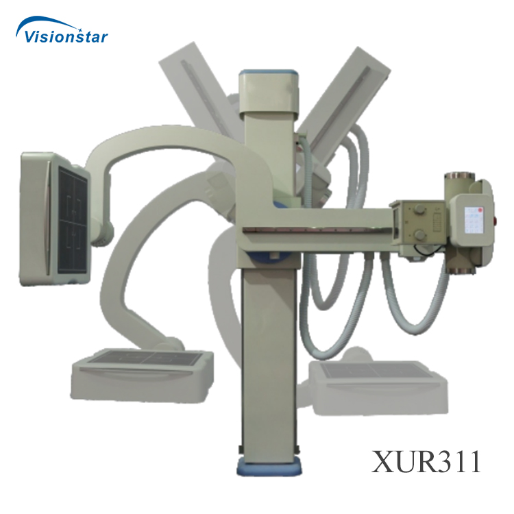 Xur311 Medical High Frequency Auto Fluoroscopy X Ray Machine Digital X-ray Photography Radiography System