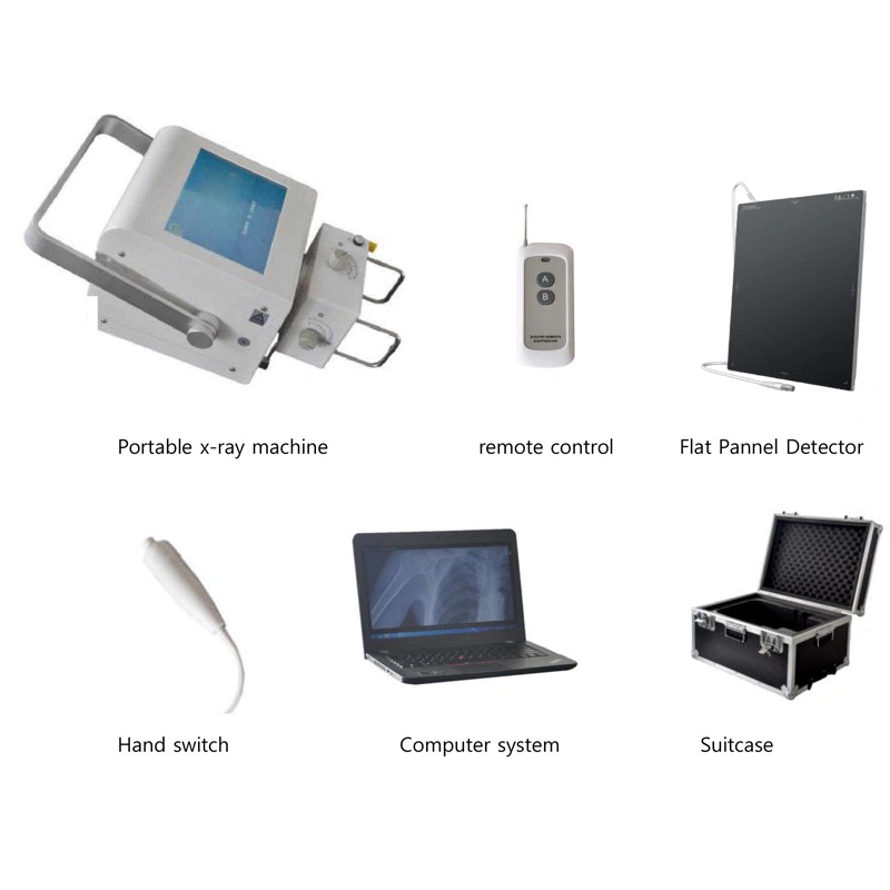 China High Quality My-D019d Hospital Mobile 100mA Digital Xray Portable X-ray Equipment