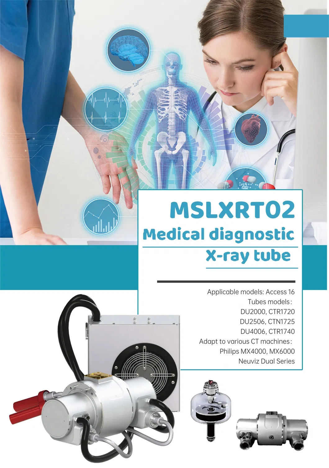 CT Scanner Diagnostic X-ray Tube