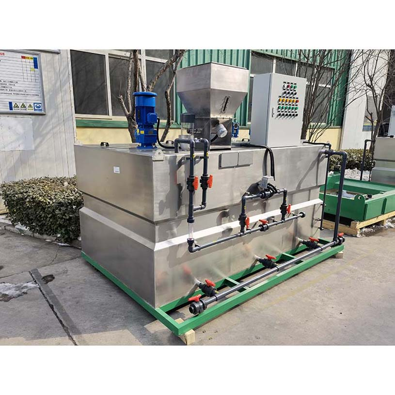 Integrated Automatic Dosing Device PAC/PAM Chlorine Acid Alkali Dosing Equipment Flocculant Dosing System