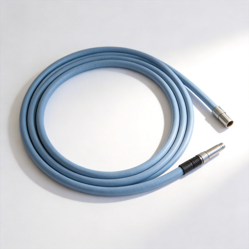 Longer Length Endoscope Light Source Cable Medical Imaging Equipment Accessory