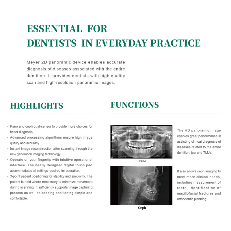 Meyer Digital Panoramic Dental X Ray Equipment Panoramic X-ray