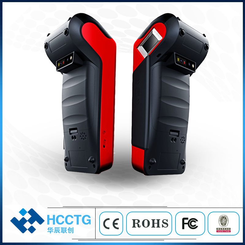 Mini Caisse Enregistreuse System Android Handheld Fiscal POS Terminal with Contactless Card Reader Hcc-Z100
