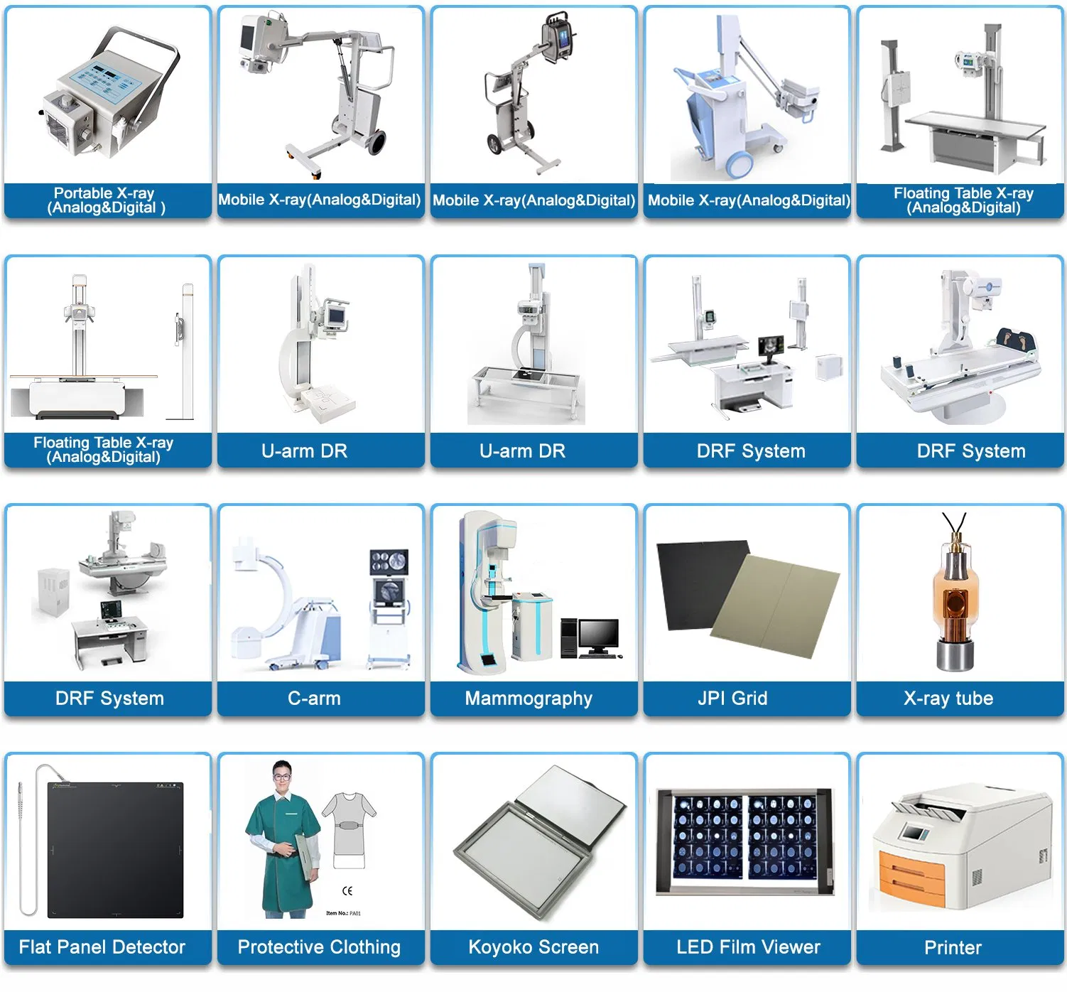 Medical Equipment Careview 1800cw 17''*17'' Wireless X-ray Flat Panel Detector Panel Detector