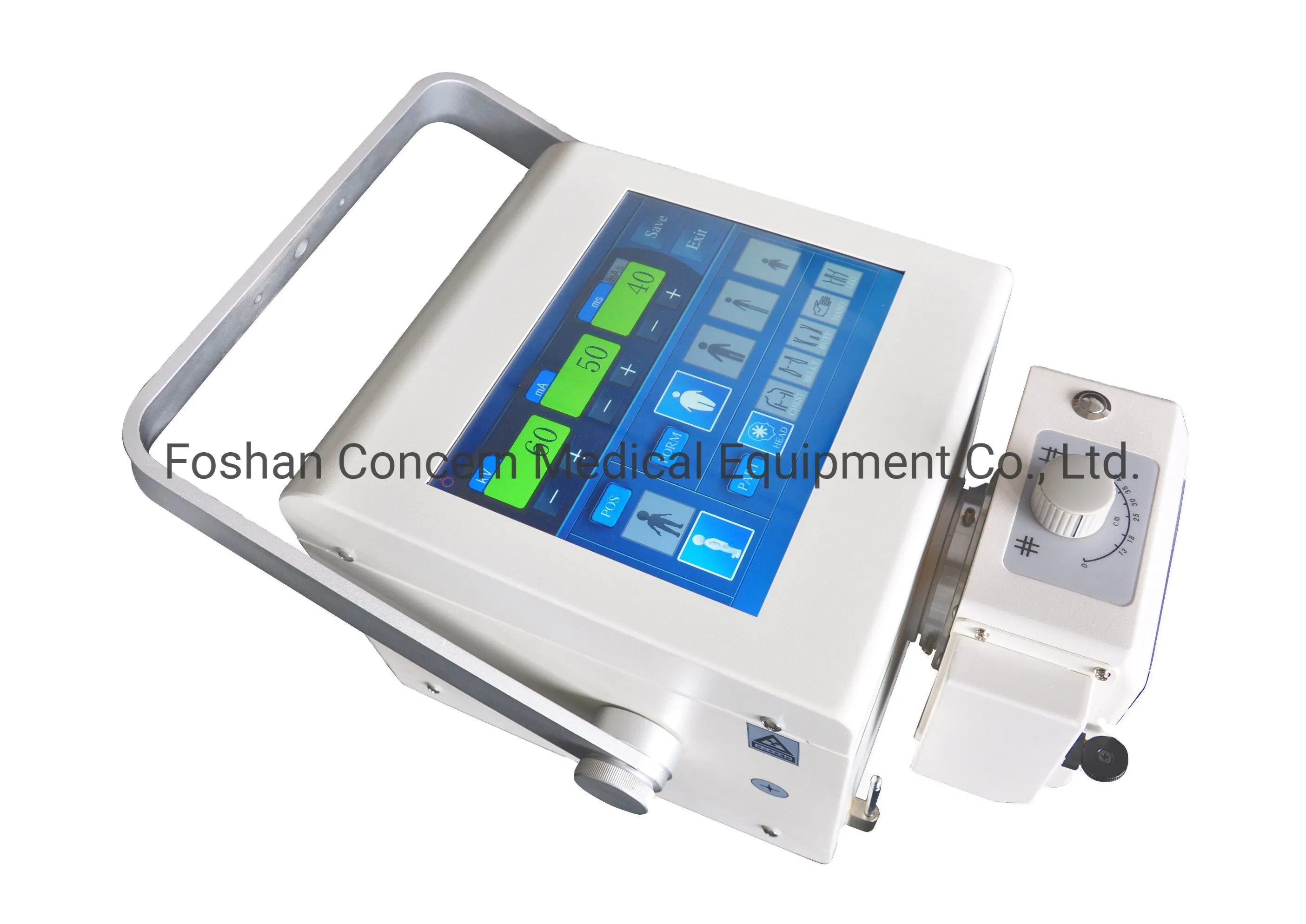 Medical Hospital Radiology Department 100mA 5kw High Frequency Portable Mobile X-ray Equipment