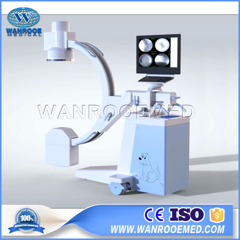Vet1120 Veterinary Mobile C-Arm System Digital Radiography X-ray Equipment for Pet Pig Sheep Dog Cat