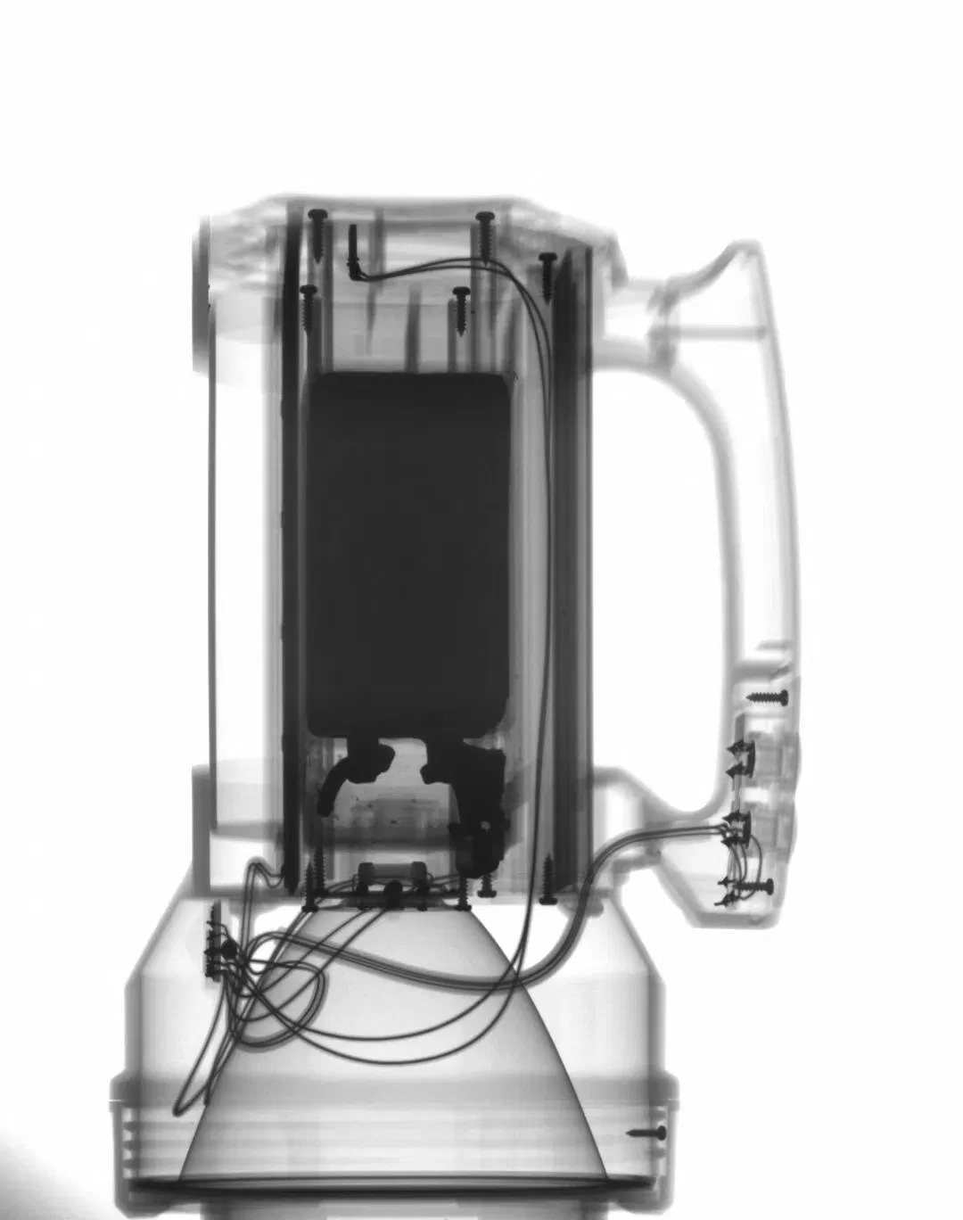 Lightweight Portable X-ray Device for Explosive Inspection
