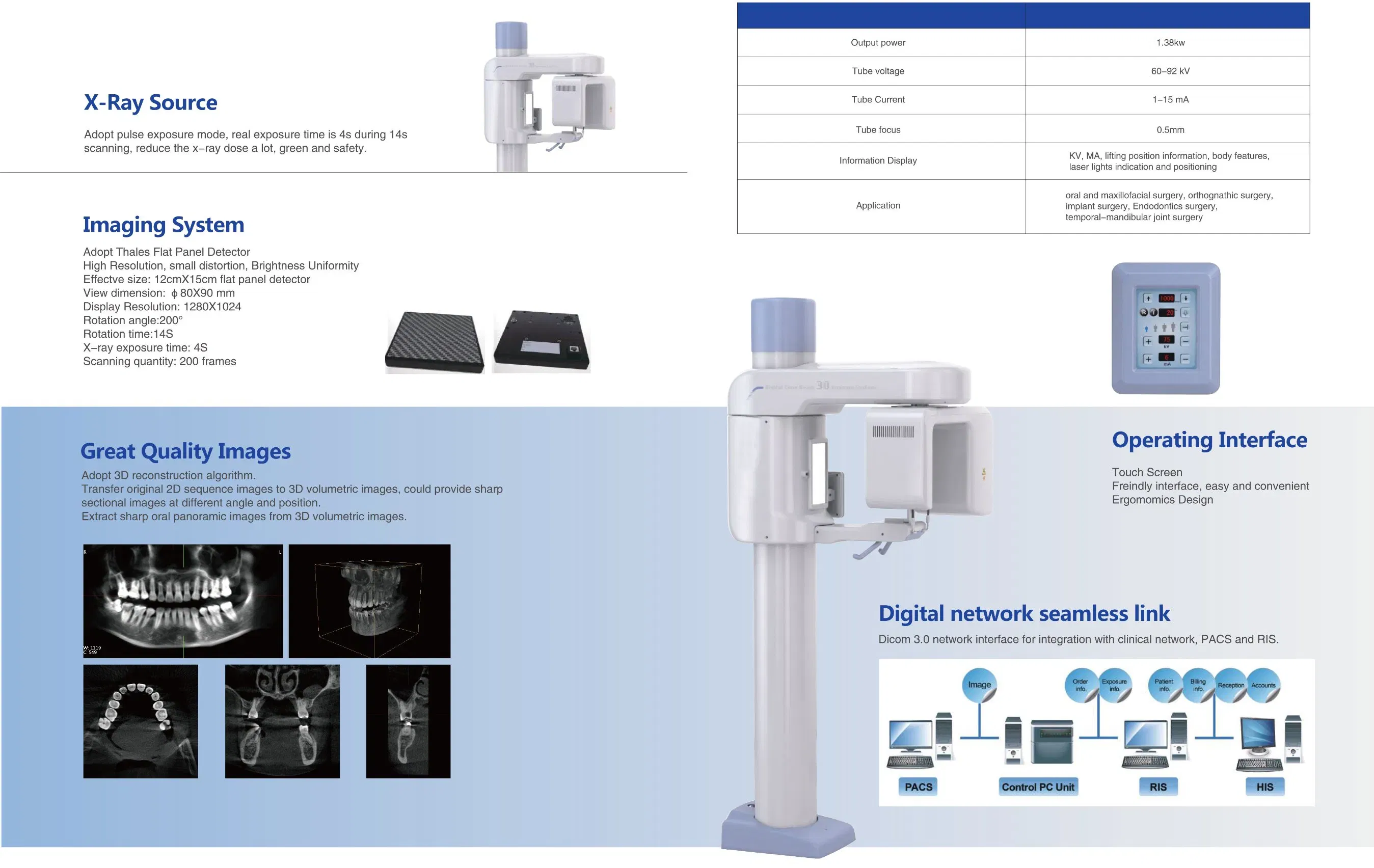 Cutting-Edge Dental X-ray Technology for Precision Dental Imaging Equipment