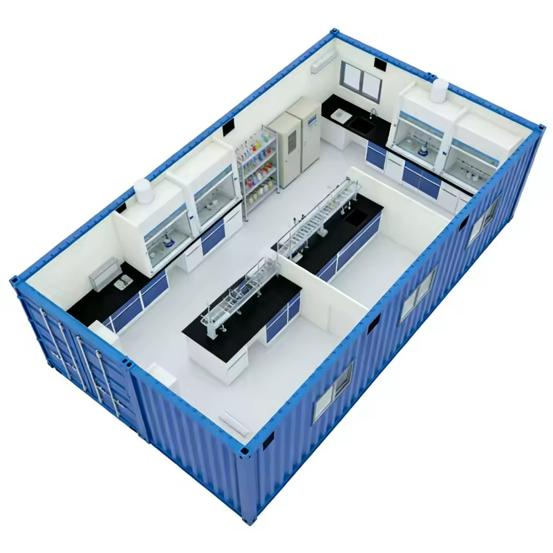 Chemical Analysis Container Turnkey Lab Solution with Gc / HPLC