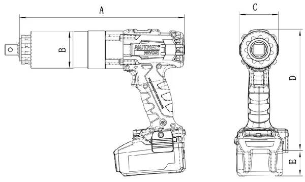 Rechargeable Torque Wrench Description