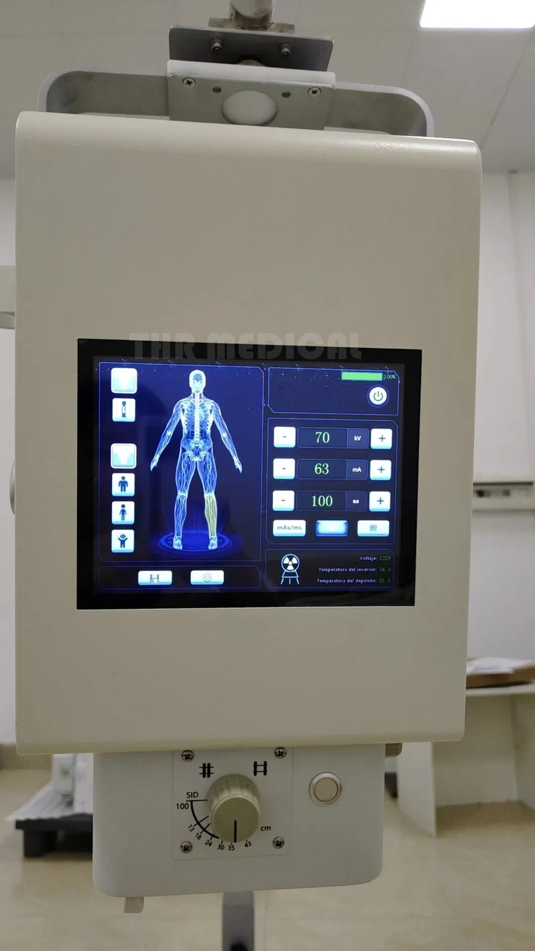 Medical Radiology Diagnostic Equipment Portable Digital X Ray Machine Price