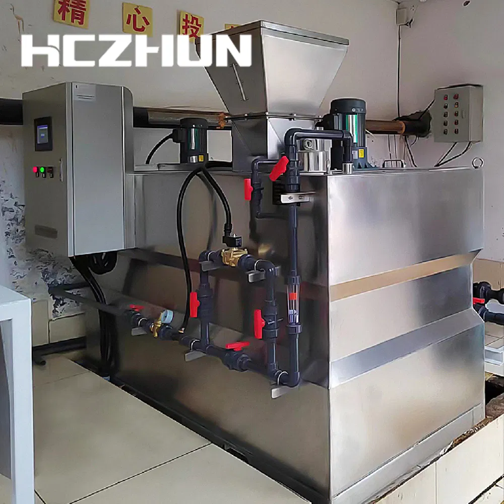 Hczhun Reliable PAM Dosing Systems for Effluent Water Treatment 2000L/H